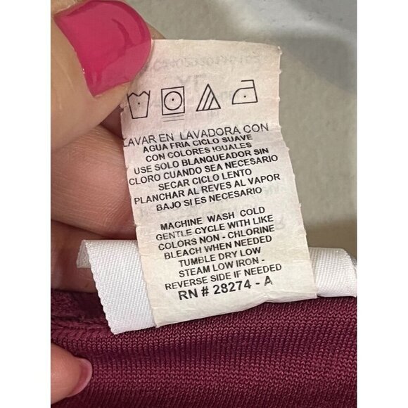 Secret Treasures Pant Set Women XL Crew Cropped Pull On Velour Valentines Soft - Picture 10 of 12